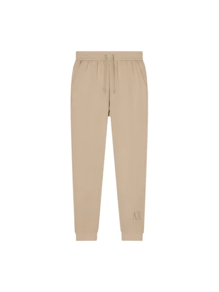 Joggery Armani Exchange beżowe