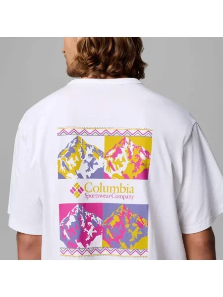 Columbia T-Shirt CSC™ Heavyweight Iconic biały