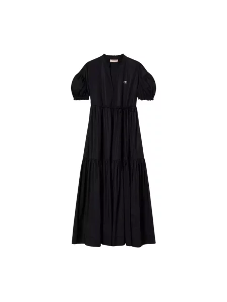Sukienka maxi Twinset czarna