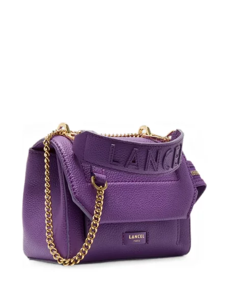 Geantă Lancel din piele violet