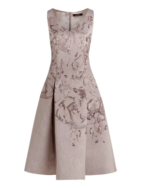 Vera Mont Rochie de cocktail taupe gri