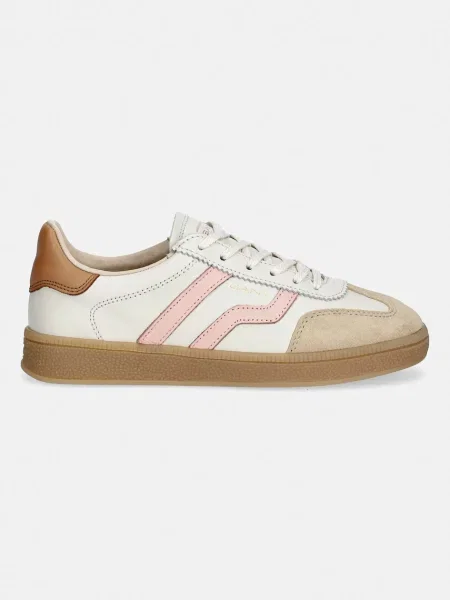 Gant sneakersy skórzane Cuzima beżowe