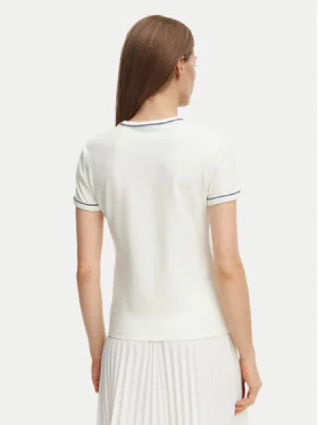 Lacoste Majica Kremna bež