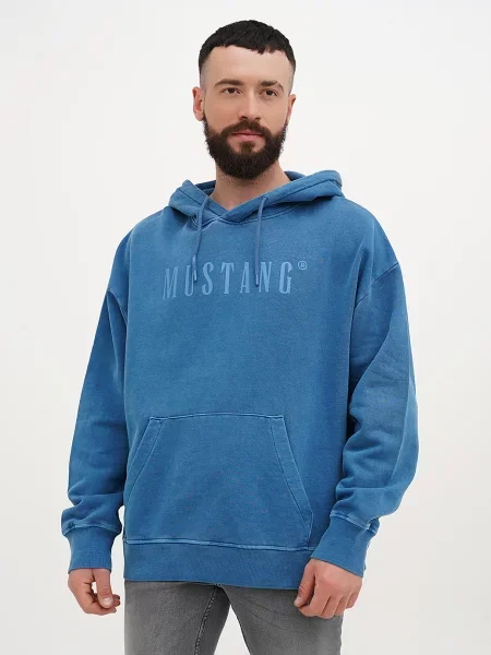 Худі Mustang Jeans Eden блакитний