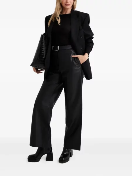 Top Aya Muse lung negru