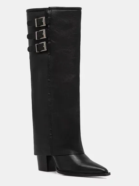 Answear.LAB ghete de piele cu drept negru