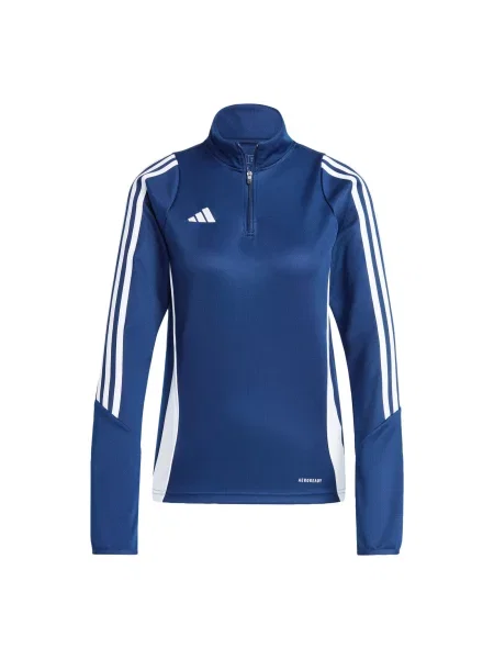 ADIDAS PERFORMANCE Tricou funcțional Tiro albastru închis alb