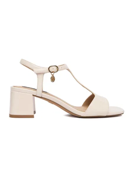 Sandały Nine West beżowe