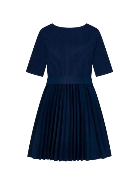 Sukienka mini dziecięca Guess niebieska