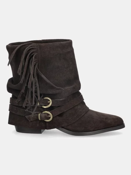 Замшевые ботинки Answear.lab коричневые