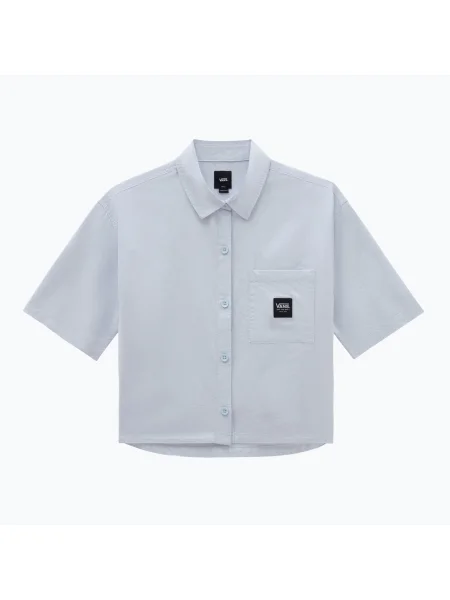 Мъжки Vans Mcmillan Ss Top халогенно риза синя