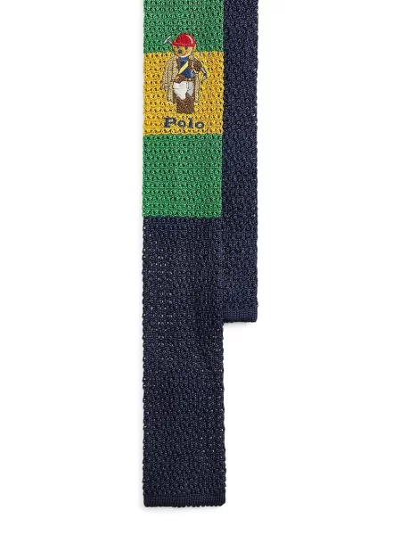 Polo Ralph Lauren Kravata svilena modra