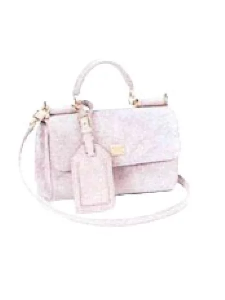 Torebka Dolce And Gabbana skórzana brązowa