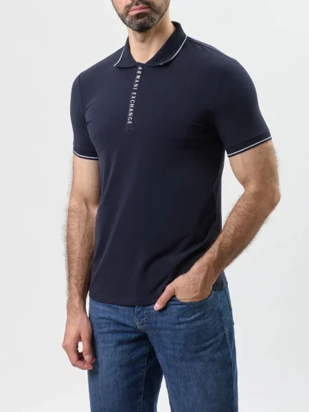 Поло Armani Exchange синє