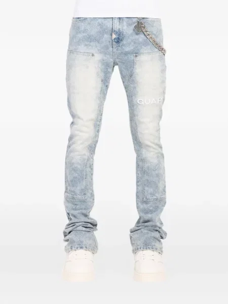 Дънки Guapi с апликация синьо