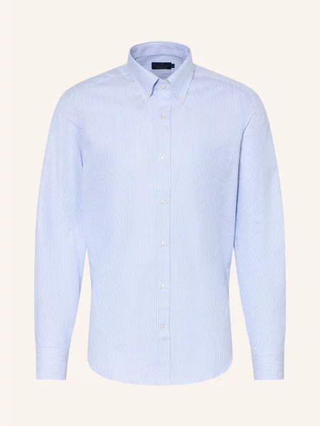 Paul & Shark Koszula Soffio Regular Fit blau biała