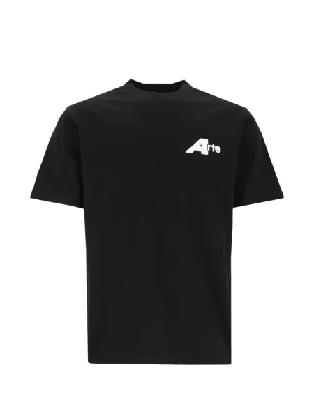 Tricou Arte Antwerp cu imagine negru