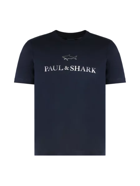 Koszulka Paul & Shark niebieska