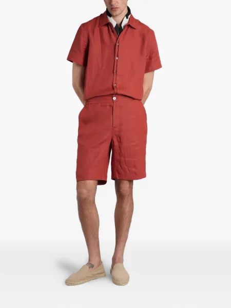Pantaloni scurți Alpha Studio de in roșu