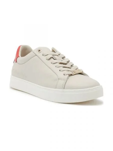 Calvin Klein Bőr tornacipő CUPSOLE LACE UP