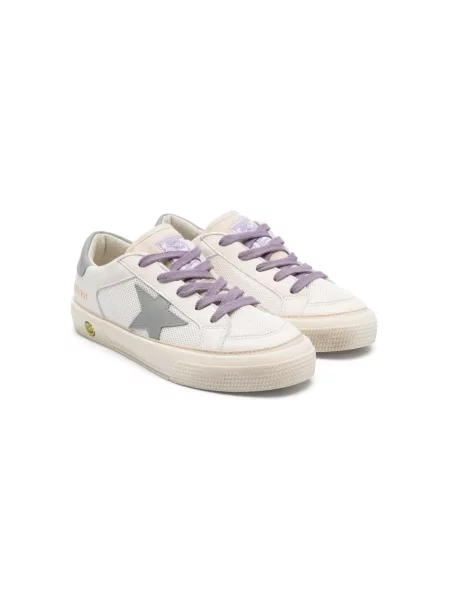 Sneakersy dziecięce Golden Goose May białe