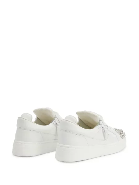 Маратонки Giuseppe Zanotti с кристали бяло