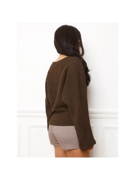 Pulover La Modeuse maro