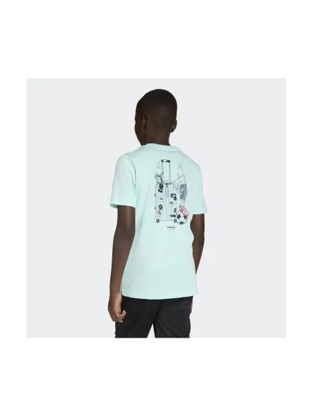 Gyerek póló Adidas kék