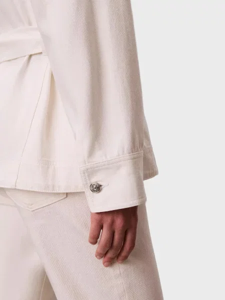 Джинсовая куртка Calvin Klein Jeans белая