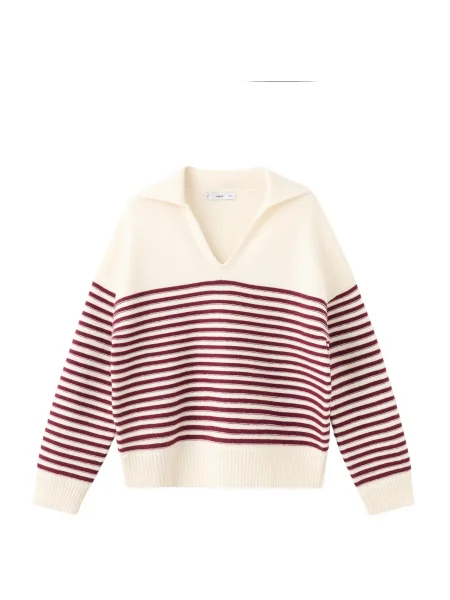 MANGO Pulover ALICANTE deschis / roșu carmin bej