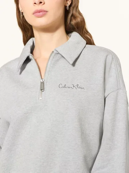 Calvin Klein Jeans Mikina šedá