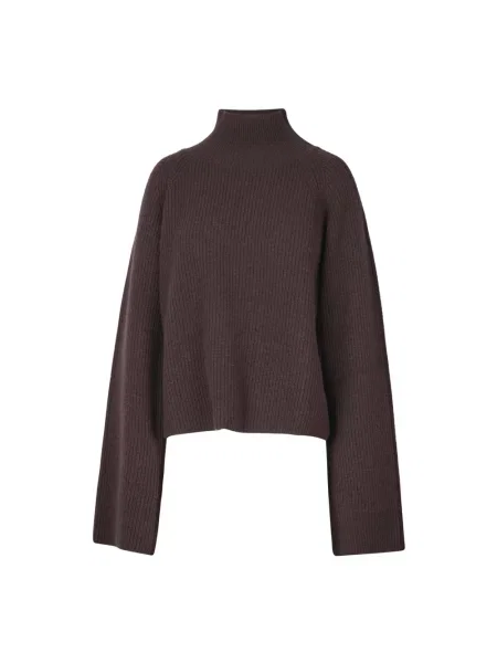 Sweter Jucca wełniany z kamieniami czarny