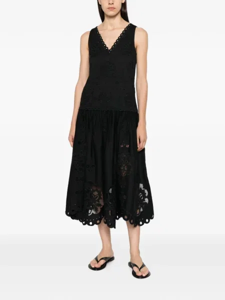 Rochie midi Sea negru