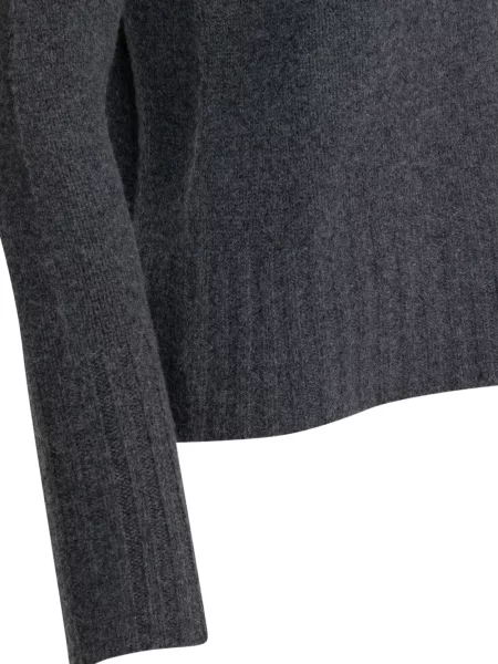 Pulover Drumohr lung gri