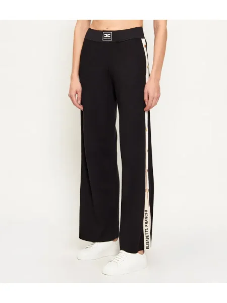 Elisabetta Franchi pantaloni de trening negru