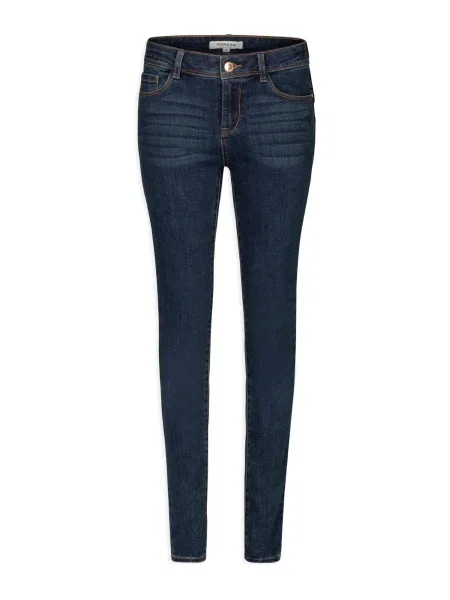Morgan Jeans albastru închis