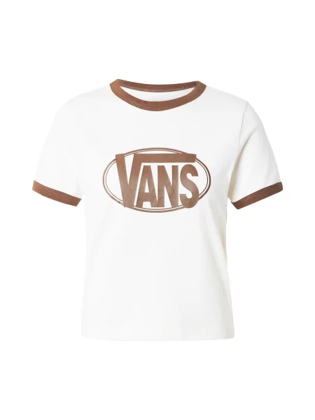 VANS Majica slonovina / čokolada