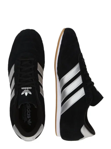 ADIDAS ORIGINALS Nízke tenisky TAEKWONDO / strieborná čierna