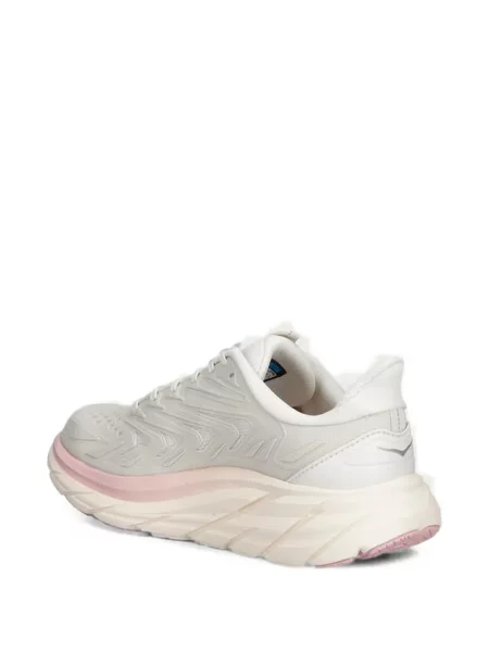 Fűzős csipkés chunky sneaker Hoka fehér