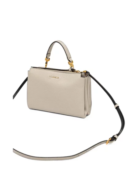 Geantă shopper Coccinelle din piele