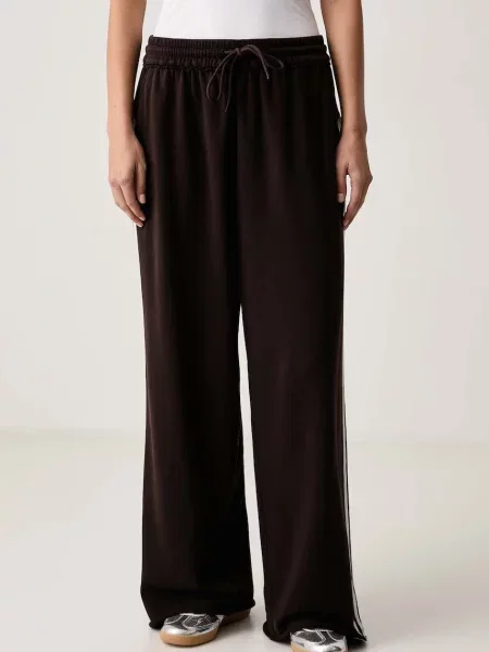 Adidas Originals pantaloni de trening pentru femei din maro