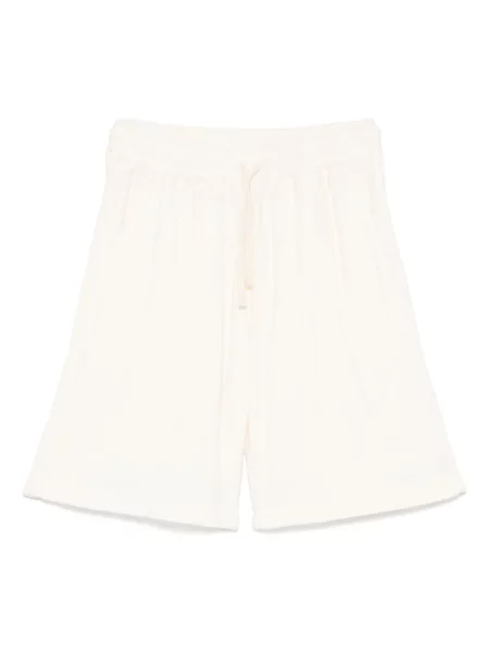 Froté kraťasy Universal Works bílé