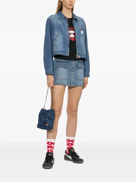 Traper jakna Apee™ By *a Bathing Ape® pokrpan plava