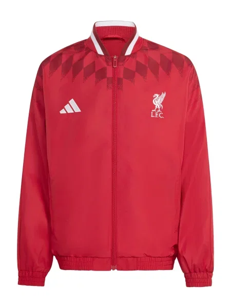 ADIDAS PERFORMANCE Αθλητικό μπουφάν FC Liverpool Stadium κόκκινο / μπορντό λευκό