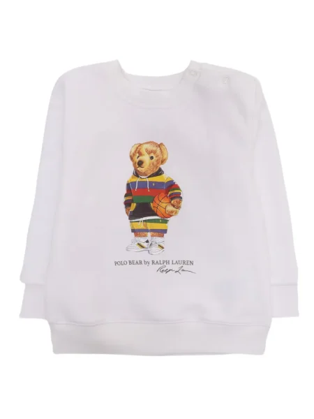 Koszulka polo dziecięca Polo Ralph Lauren biała