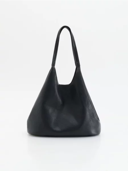 Reserved Geantă hobo negru