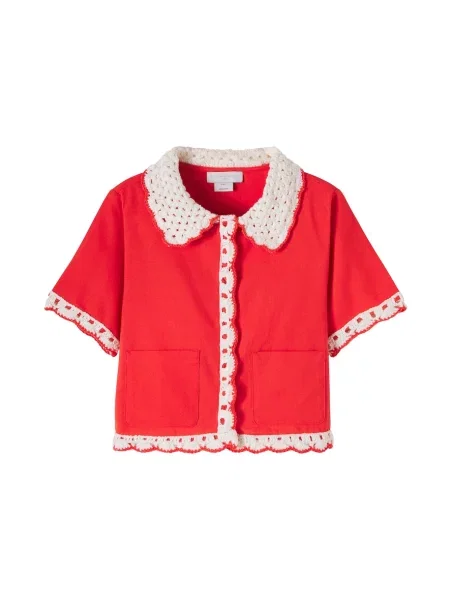 Gyerek ing Stella Mccartney piros