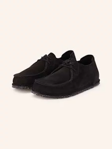 Krajkové mokasíny Birkenstock černé