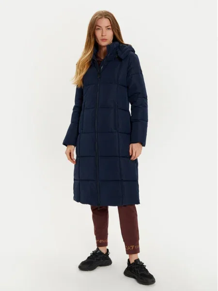 Emporio Armani Зимно палто тъмносин