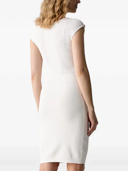 Rochie midi Guess tricotate alb